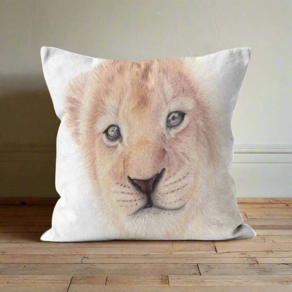 Lion Cub Cushion Cushion