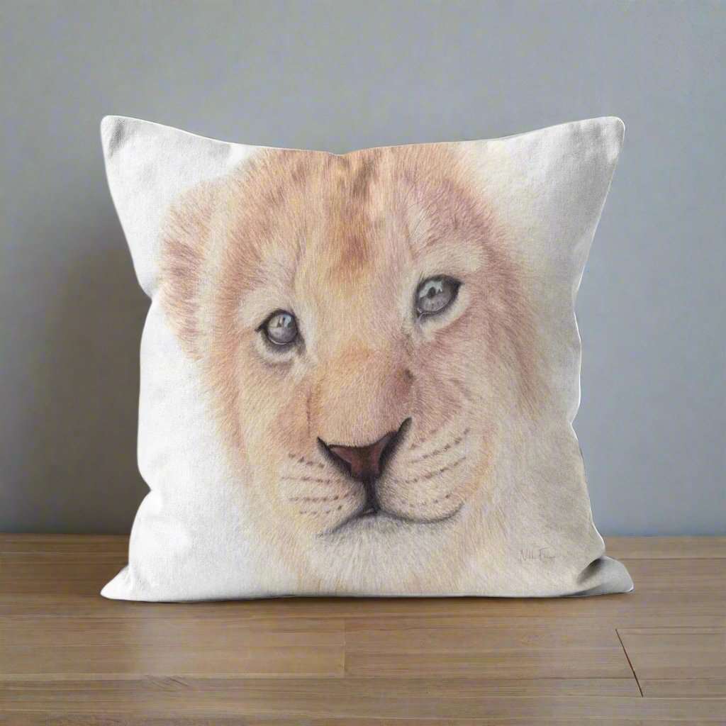 Lion Cub Cushion Cushion