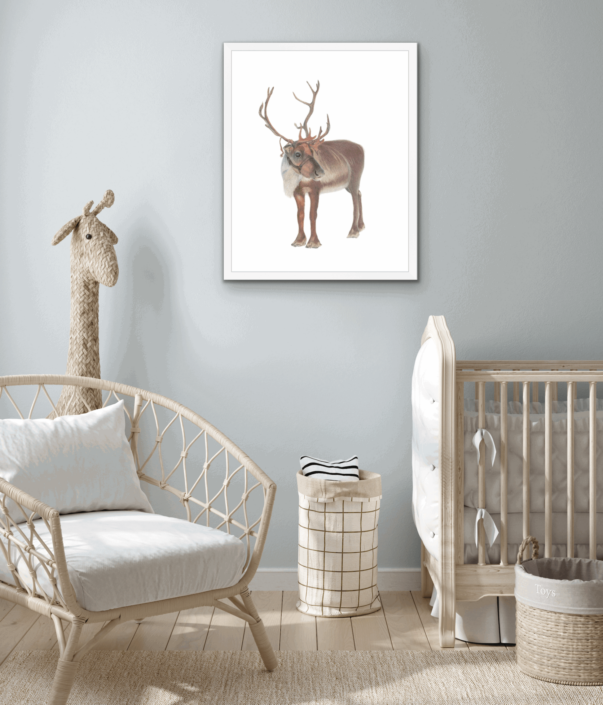 Reindeer Fine Art Print