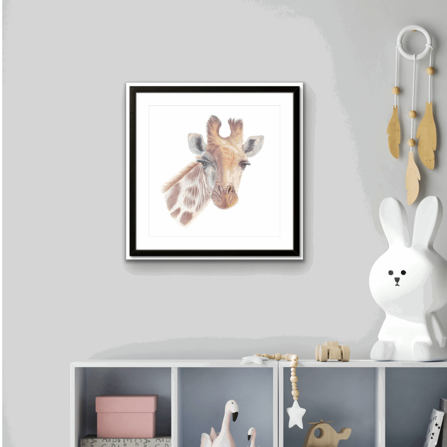 Giraffe Original Art - Nikki Fraser Art