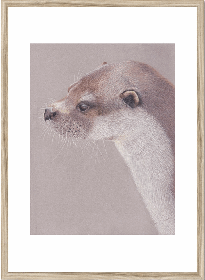 Playful Otter Original Art