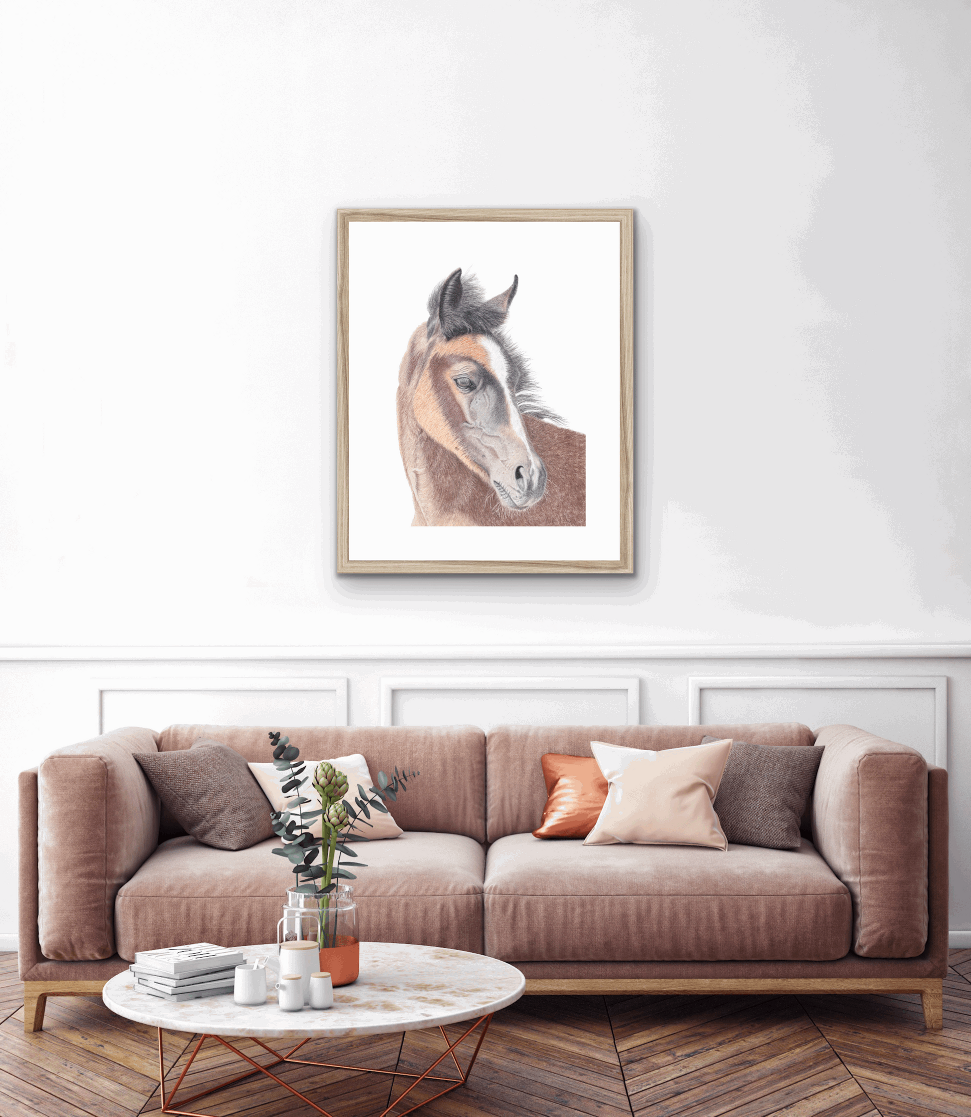 Young Foal Original Art