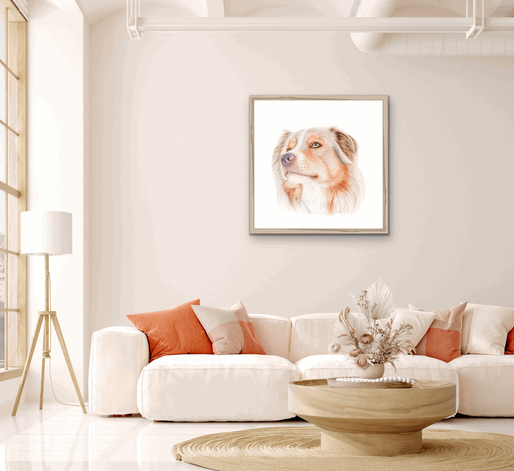 Australian Shepherd Fine Art Print