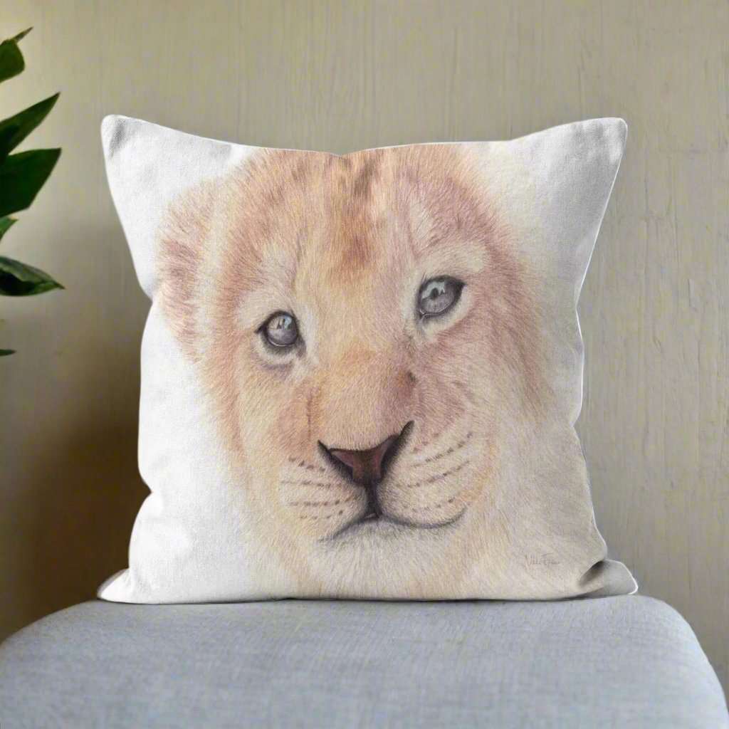 Lion Cub Cushion Cushion