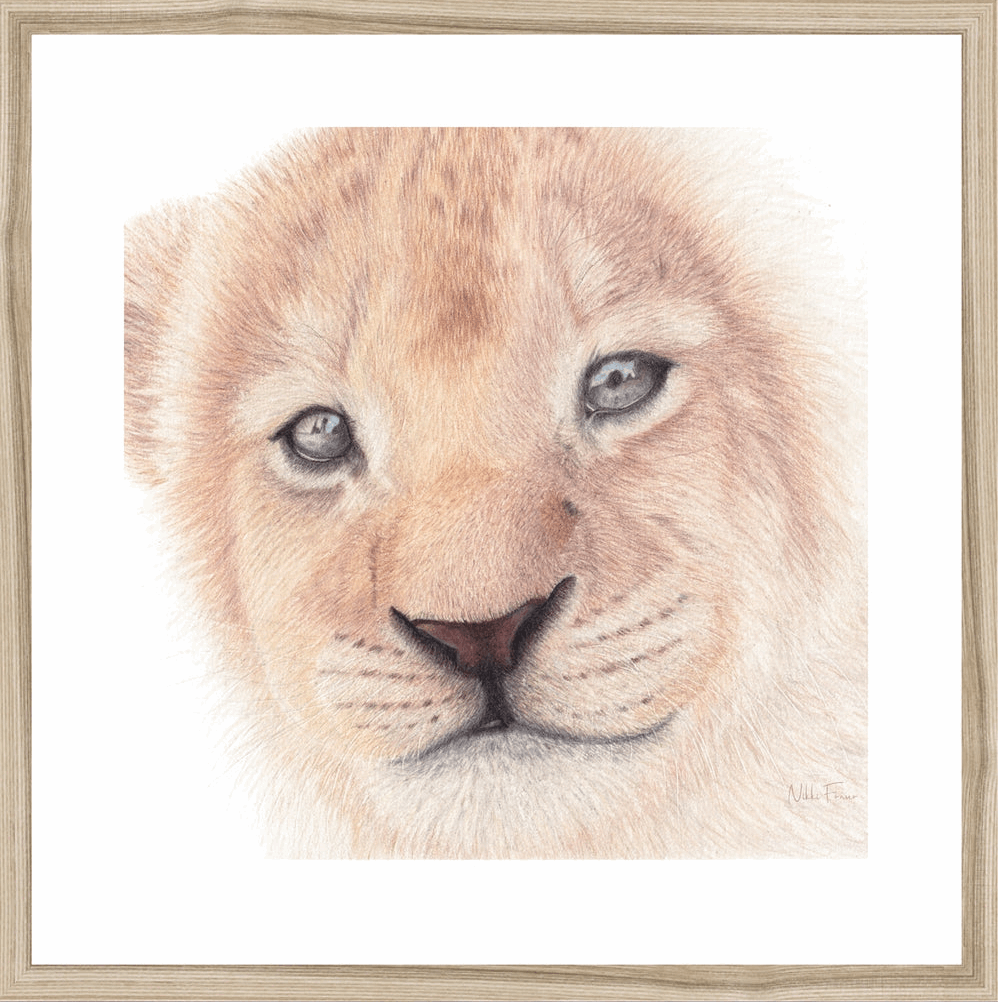 Lion Cub Original Art